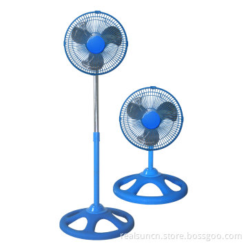 10inch Industrial Stand Fan 2 in 1 Blue Color (FS25A21)